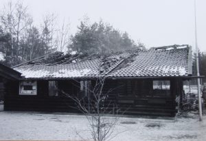 1983: Unser Clubhaus nach dem Brand