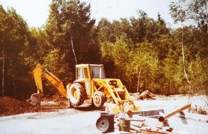 Frühjahr 1976: Kanalarbeiten