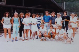 1983: Siegerehrung der Vereinsmeisterschaft